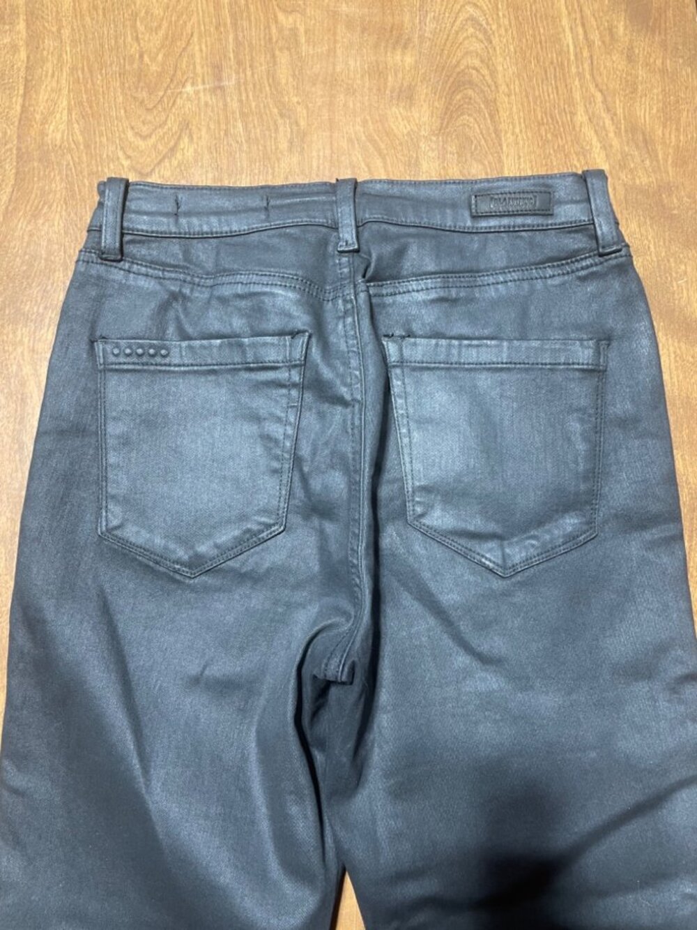 BlankNYC SPARTACUS THE GREAT JONES High Rise Skinny Black Button Fly Jeans 27 - Picture 10 of 12